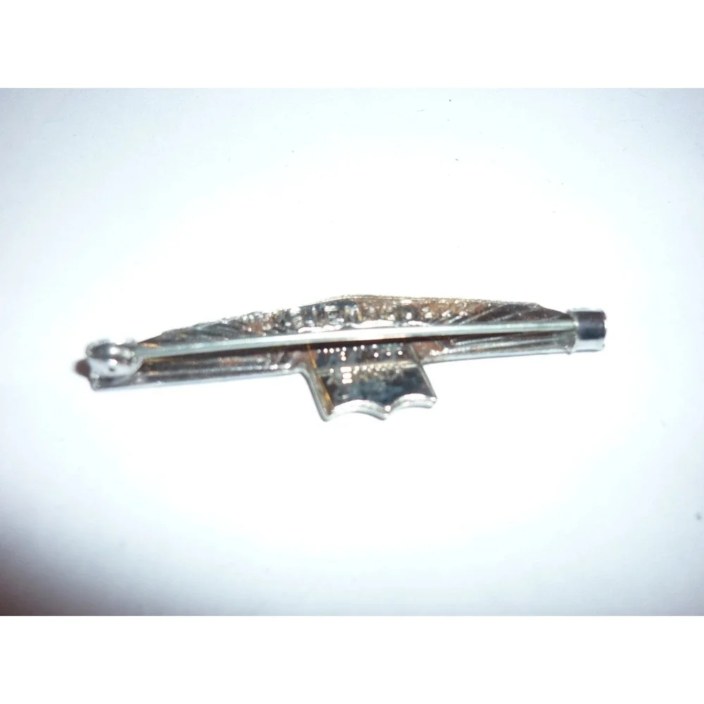 Vintage United Air Lines Jr. Stewardess Wing Pin Kinney Prov RI Aviation Badge